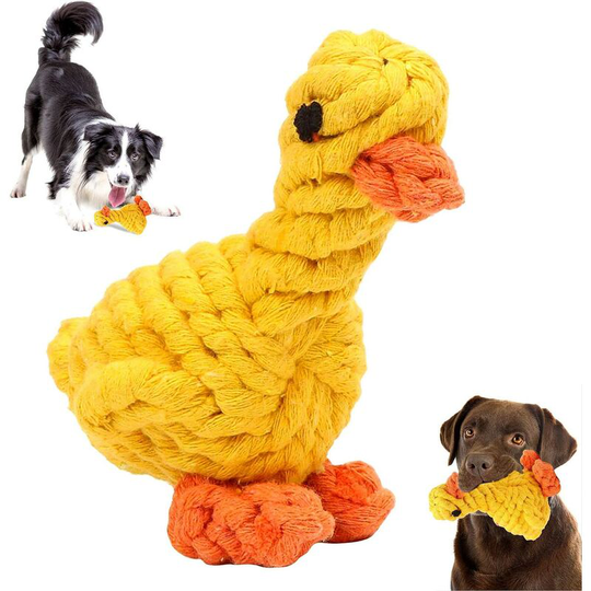 Dog Chew Rope Toy, Puppy Chew Toys, Dog Toothbrush Toys for Aggressive Chewing