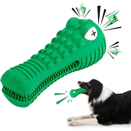 Dog Chew Toys for Aggressive Chewers Large Breed Indestructible Dog Toys Toothbrush Interactive Treat tough Teething Toys for Large Medium Dogs