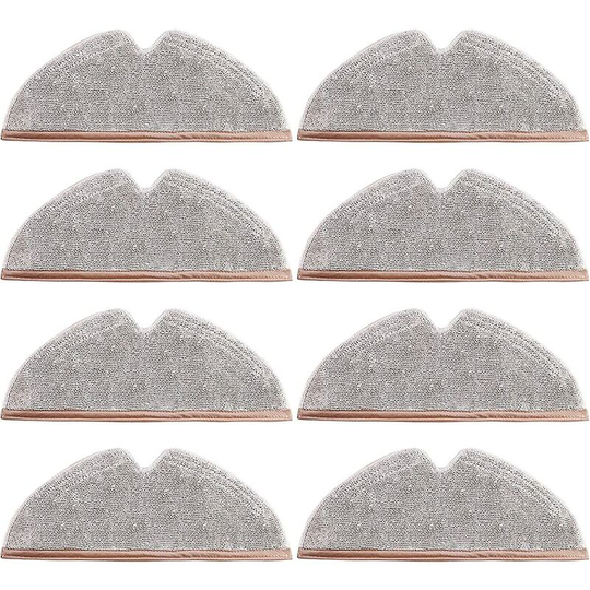 8 Microfiber Cloths for Xiaomi Mi Mijia Roborock E35 E25 E20 S50 S6 S51