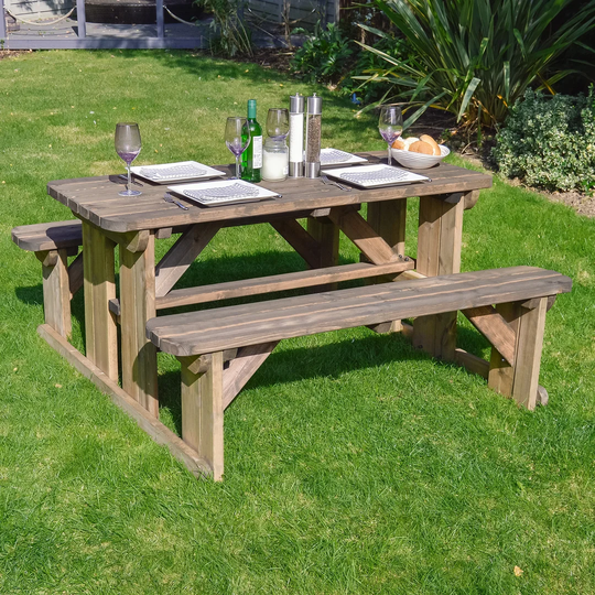 Wooden Picnic Bench