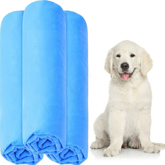 Deckon - Pieces Absorbent Pet Towel Dog Bath Towel Dog Quick Drying Towel Soft Pet Shower Towel Cat Grooming Towel Machine Washable Suitable for Any