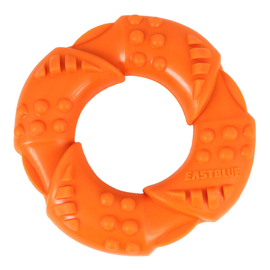Dog Chew Toy for Aggressive Chewers: Almost Indestructible Ultra-Durable Natural Rubber Puppy Chew Toy for Medium and Large Breeds
