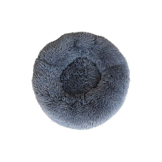 Cat Bed Small Pet Bed for Cats Round Plush beds Warm Kitten Nest with Anti-Slip Bottom Hand (40CM) for Within 3KG pet