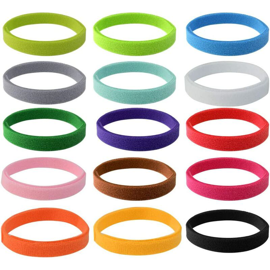 15pcs Puppy id Collars, Adjustable Soft Kitten Collars, For Newborn Pets 15 Colors