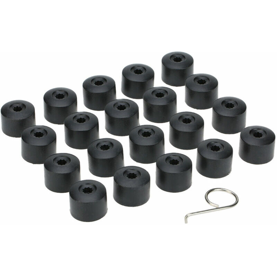 Swyeoot - 20pcs 17mm Car Wheel Nut Cover Bolt Cap Removal Tool For vw Golf Bora Passat - 17mm