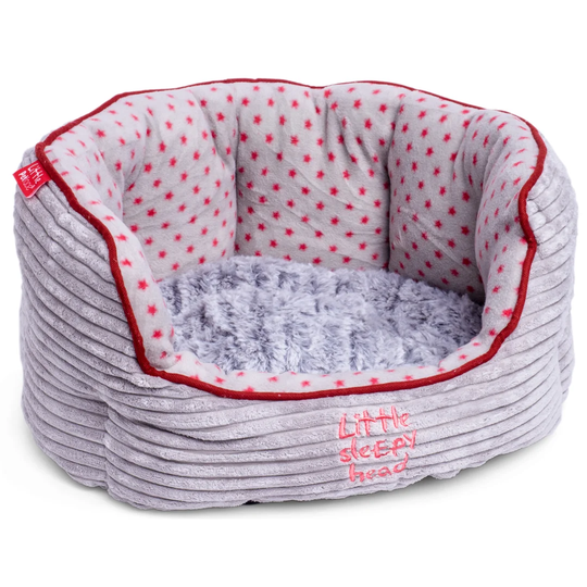 Act Bolster Cushion in Grey/Cream