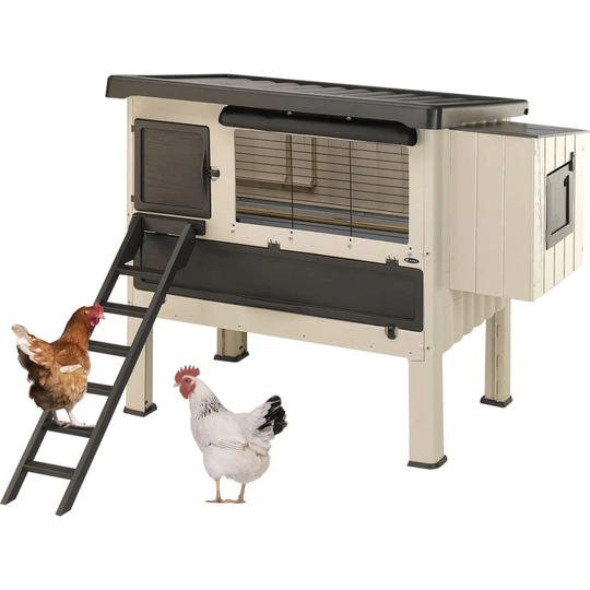 Ferplast Chicken Coop Happy Farm 120 Plastic Beige