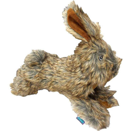 Hemm & Boo Country Rabbit Dog Toy (One Size) (Brown) - Brown