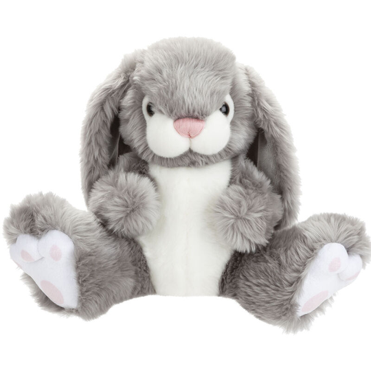 Vfm - Grey Bunny 35cm Plush Milly Rabbit Lifelike Premium Fluffy Toy