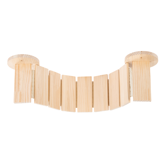 Sia Wall Mounted Suspension Bridge - 91 x 21.5 x 15.5 cm (L x W x H)