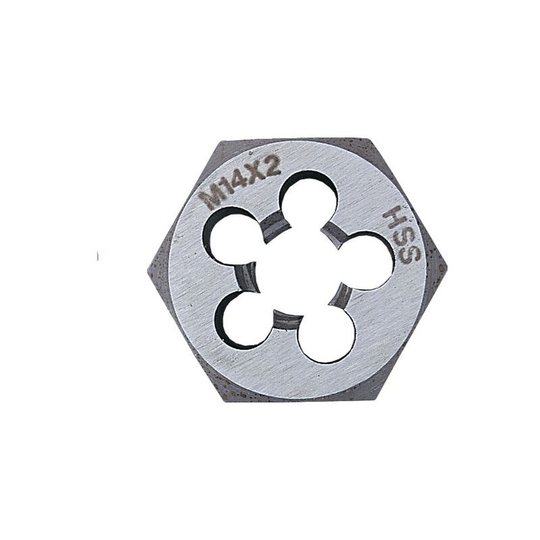 16X2.00MM hss Hexagon Die Nut - Sherwood