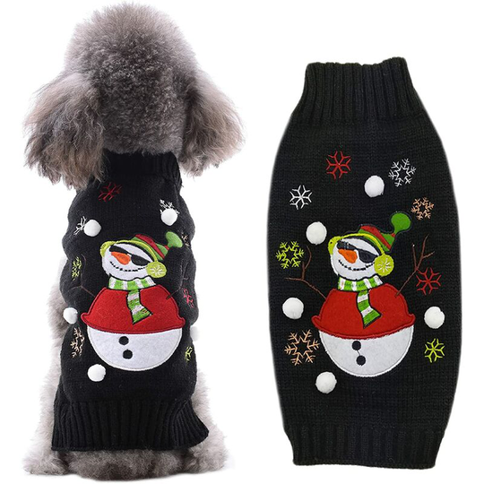Christmas Dog Sweater Pet Vest Sweaters for Small Medium Large Dogs Cats,XL