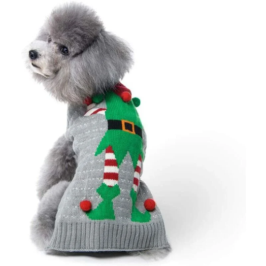 Dog Sweaters, Dog Winter Sweater, Christmas Pattern Sweater, Winter Knitted Coat, Pet Clothes, Fashion Sweater, Dog Gift, l
