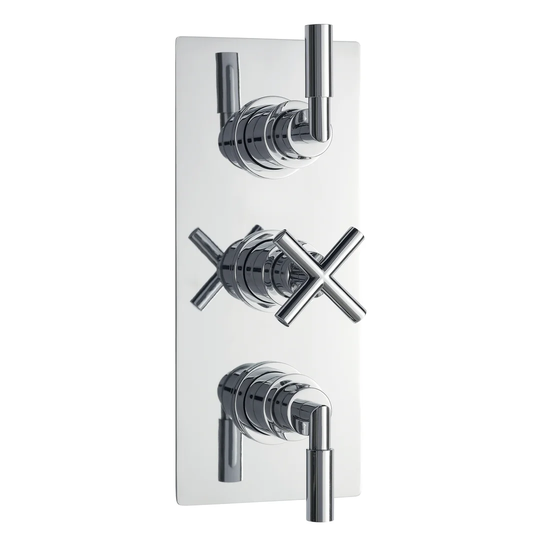 Evens Triple Concealed Thermostatic Shower Valve