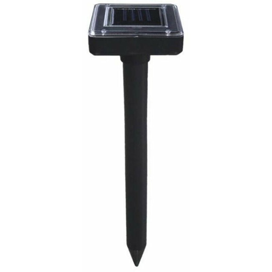 Monly - Solar Ultrasonic Mole Repeller Outdoor Mole Repeller for Lawn, Garden and Home Marmot Repeller Snake Rodent Gopher Woodpecker Pest Hunter