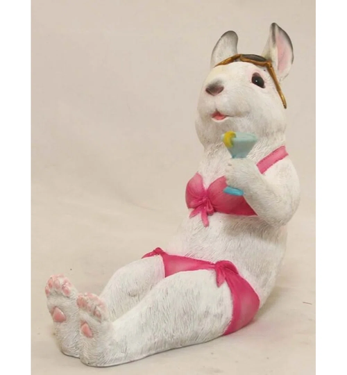 Bunny Lady Jarboe Figurine