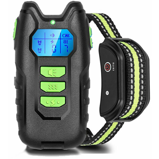 Perle Rare - Dog Training Collar, 600m Remote Control Electric Collar with Vibration, Shock and Sound Modes - Rechargeable and IP67 Water Resistant,