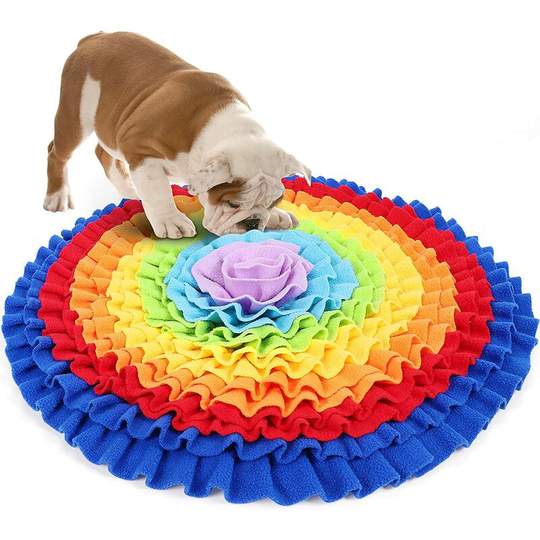 G.c Dog Digging Mat, Dog Intelligence Games, Dog Toy Interactive Trick-or-Treat, Machine Washable Cushion for Medium Large Puppy Pet