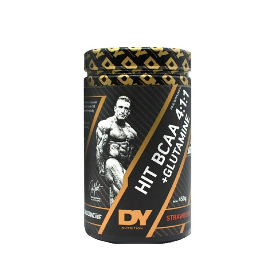 (Peach) Dorian Yates HIT BCAA 4:1:1 + Glutamine 450g Amino