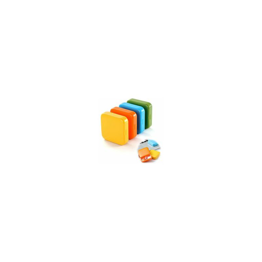 Set of 4, small pill box with 2 compartments, portable pill box, portable storage pill box, pill box, medicine dispenser