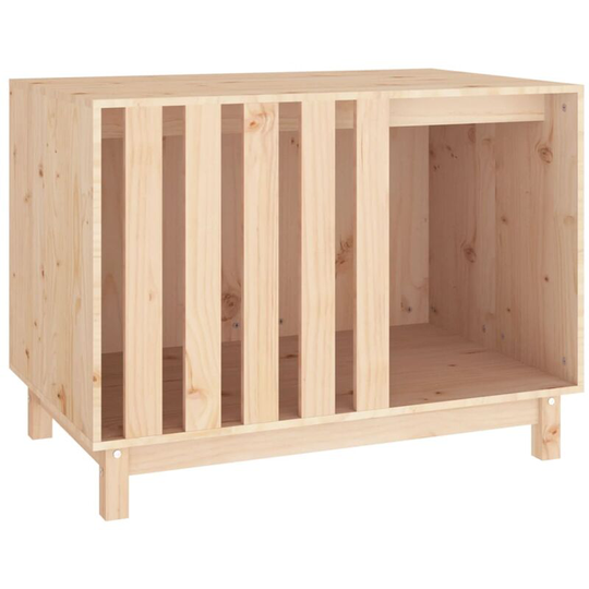 Dog House 90x60x67 cm Solid Wood Pine Vidaxl Brown