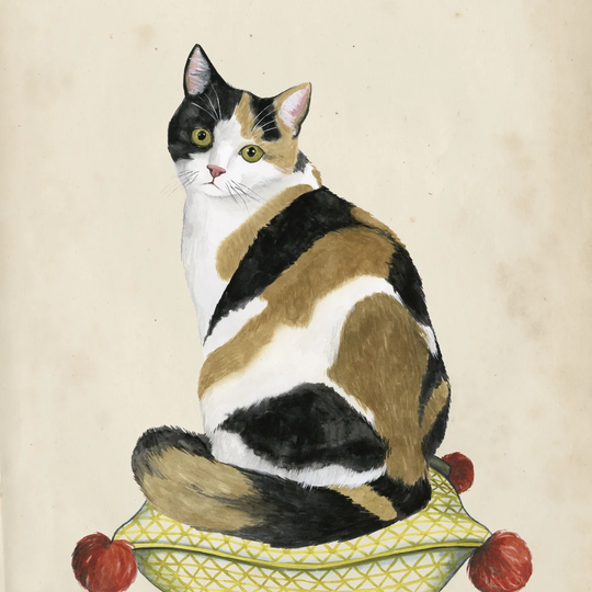 Lady Cat III by Grace Popp - Print
