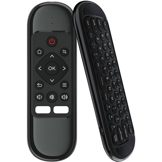 Wechip - H6 Remote Control 2.4G Wireless Air Mouse Mini Keyboard ir Control Gyro Sensing Smart Remote Control Rechargeable for Game Android tv Box