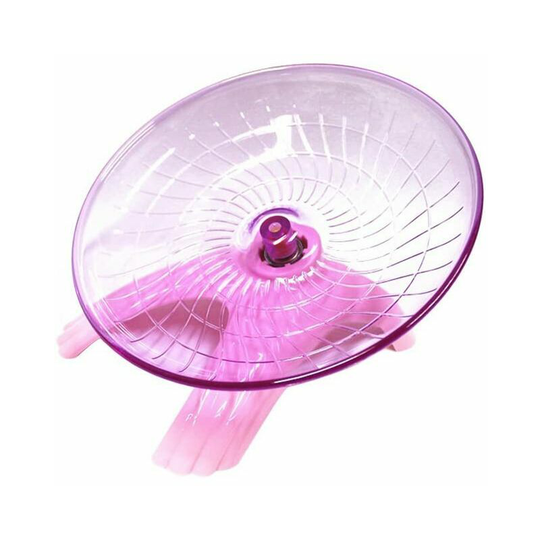 Naxunnn - Non-slip silent disc for hamster, hedgehog, small pets ,pink