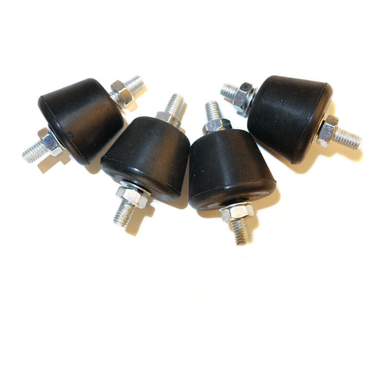 Silent Conical Block for M8 Air Conditioner | Anti vibration foot | Lot 4 Silent M8 | Wall mounting | for reversible air conditioner wall mount