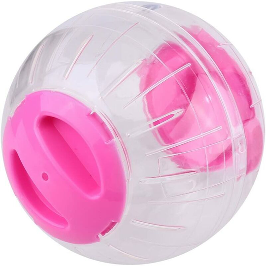 Betterlifegb - Ball Hamster - Ball for Hamster Fashion Plastic Small Animal Hamster Gerbille Toy Course Activity Exercise Ball 12 cm (Pink)