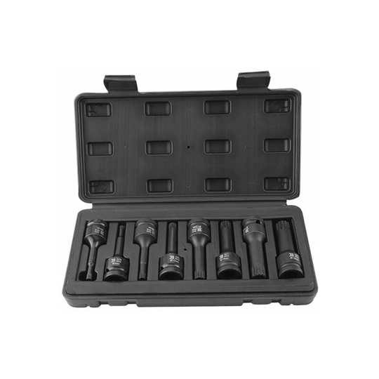 Set of 8 impact sockets