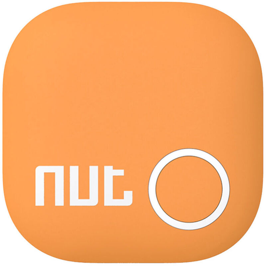 NUT - 2 Smart Tracker Mini Finder Wireless bt Tag Tracker Tracking Reminder Anti-lost Alarm gps Locator for Child Key Wallet,model:Orange