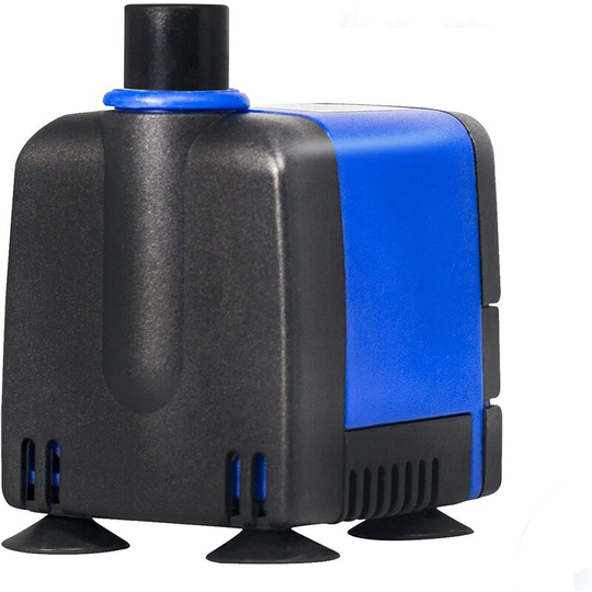 LH-337 6W 133 gph - 500 l/h Submersible Water Pump Ultra Quiet for Pond,Aquarium,Fish Tank,Fountain,Hydroponics, Black,1Pc