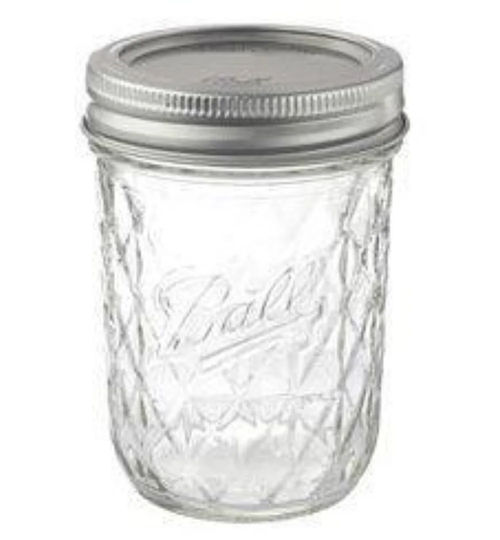 Mason 240ml Preserving Jars