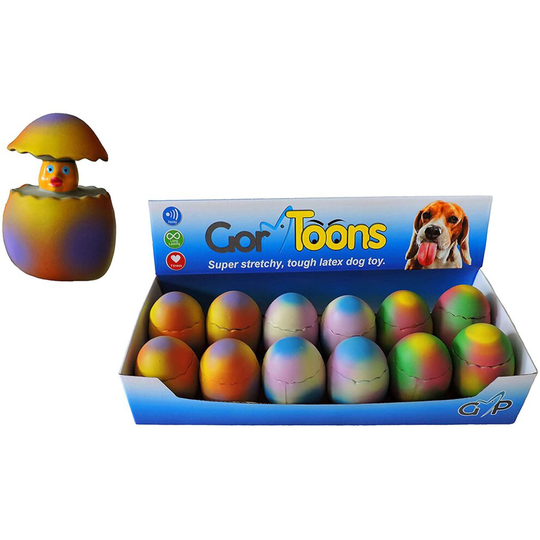 Gor Toons Pop Up Eggs 12pk (8cm)
