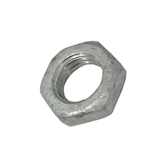 M30 Galvanised Hexagon Thin Nut - Grade 4 - Din 439 Tapped Oversize