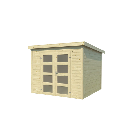 Zambezi 8 x 9 Ft. Tongue and Groove Log Cabin