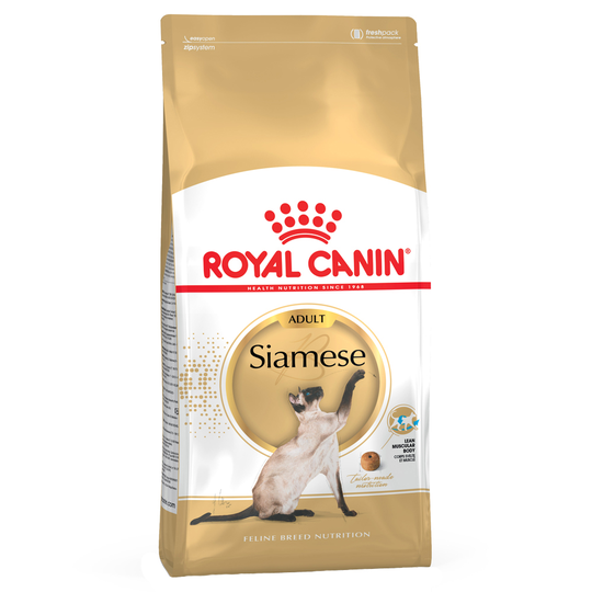Royal Canin Breed Dry Cat Food Economy Packs - Siamese 2 x 10kg