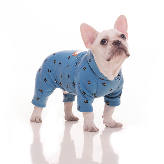 Dog clothes four-legged clothes for puppy girls and boys, soft puppy clothes for daily indoor and outdoor use. m [chest 39 back 26