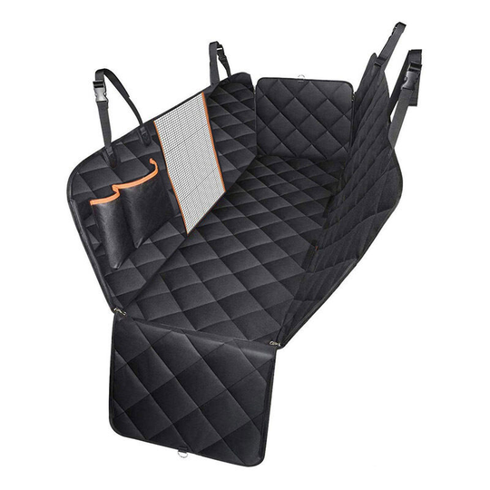 Deckon - Dog Seat Cover, Multi-Functional Dog Car Seat Covers, Waterproof Back Seat Bench Protector, Transport Dog in Car with Viewing Window