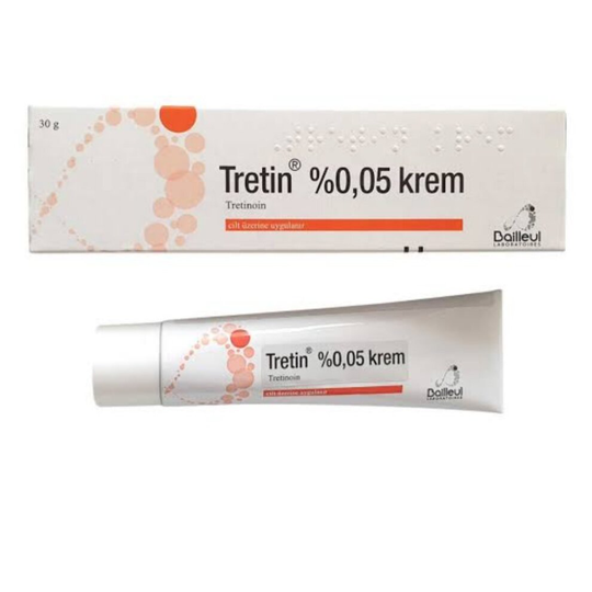 Tretin Cream Tretinoin 0.05 krem Retinoic Vitamin A Anti Wrinkle Skin