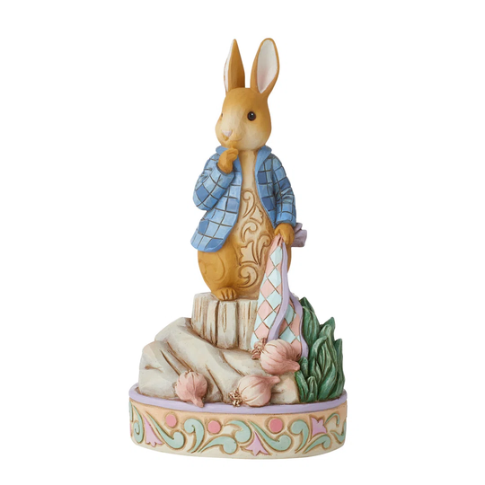 Osteen Peter Rabbit with Onions Figurine