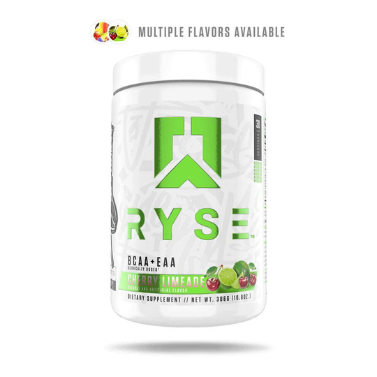 (Cherry Limeade, 30 Servings) RYSE Supplements BCAA/EAA 30 Servings Powder