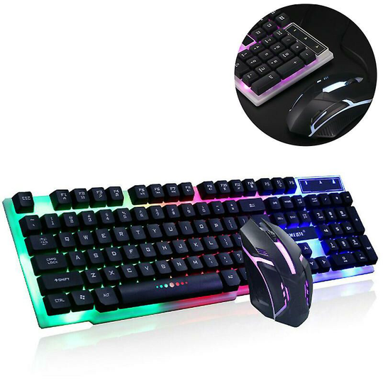 Thsinde - Gaming Keyboard And Mouse Set, Led Light