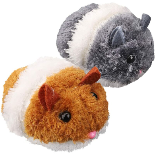 2 Cat Toy Kitten Toy Pets Toys Automatic Cat Mouse Toy Interactive Game for Cat Kitten Toys for Pets Cats Mice Self-Playing