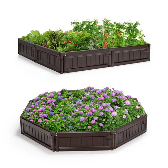 Raised Garden Bed Outdoor Above Ground Garden Planter