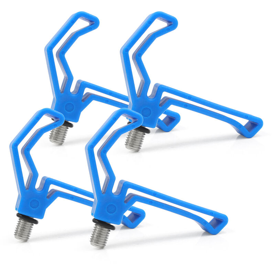 Fishing Rod Rest Pole Holder Bracket Support Fishing Tackle Accessories,model:Blue 4pcs - model:Blue 4pcs
