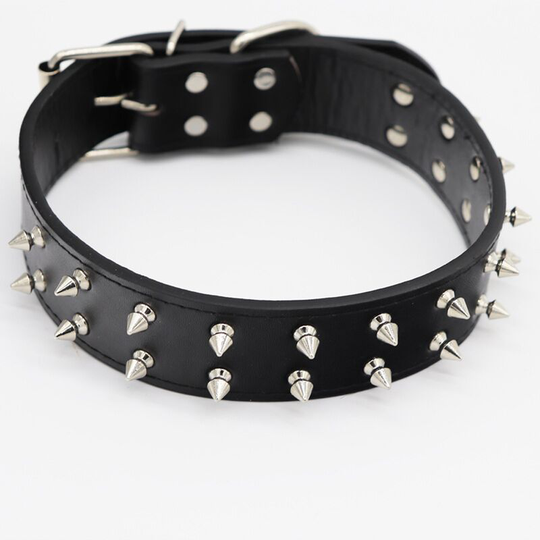 Solid Dog Collar For Medium And Large Breeds