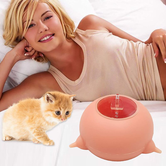 Heguyey - 3 Pacifier Puppy Kitten Silicone Feeder Bubble Puppy Milk Feeder for feeding small pet Puppy Kitten