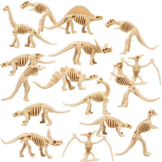 48 Educational Dinosaur Bones / Fossil Skeleton Set
